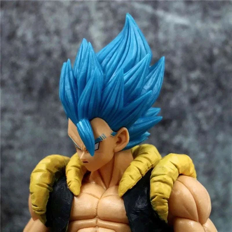 Super Saiyan Blue Gogeta Figure, Goku & Vegeta Fusion Dance DBZ Dragon ball Figurines