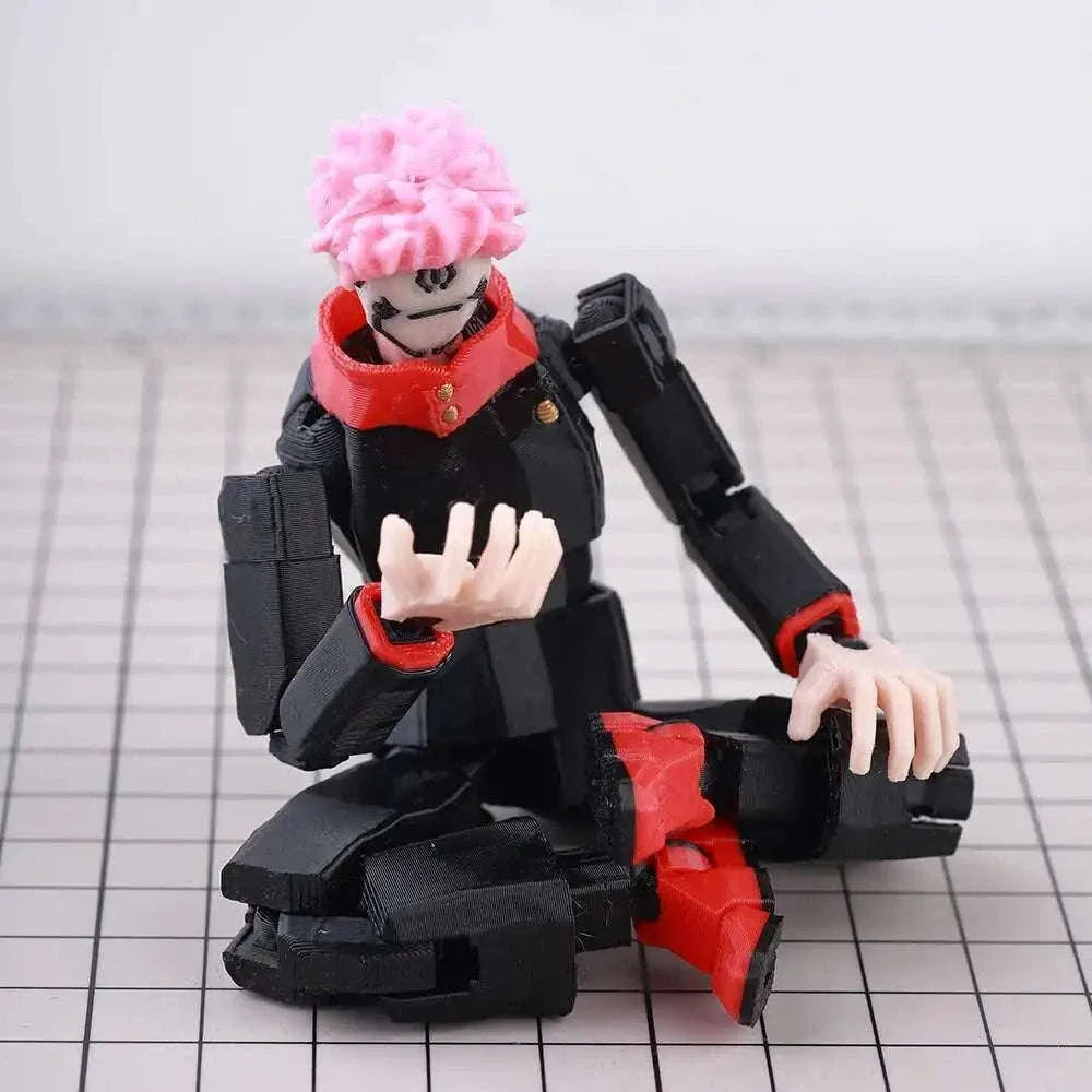 Jujutsu Kaisen 3D Printed Anime Figurine, Gojo Satoru Toji Yuji Sukuna Mahoraga Yuta