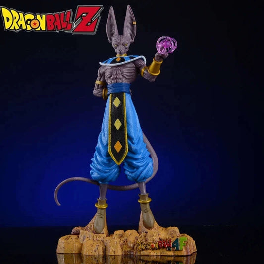 Beerus Anime Figure, Dragon Ball Super God of Destruction Action Figurines Statue 30 CM