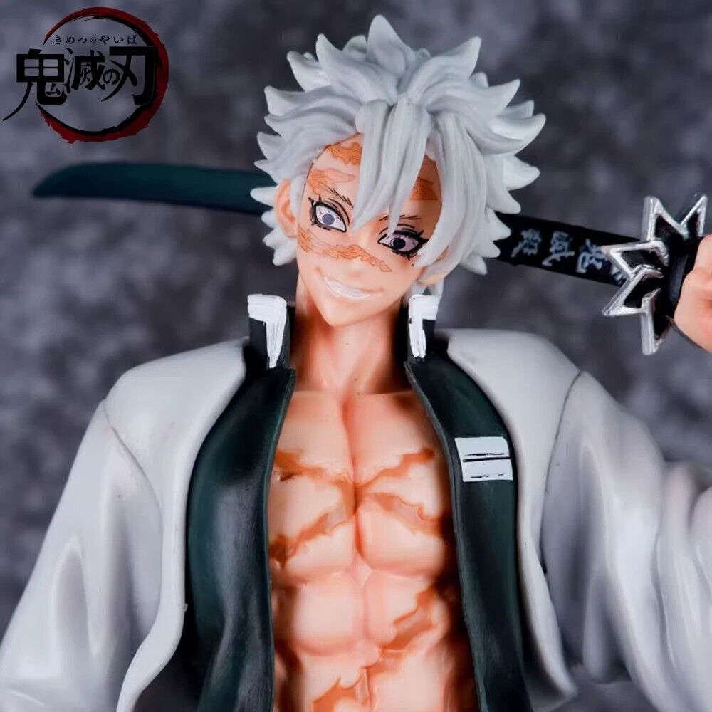 Sanemi Shinazugawa Figure, Wind Hashira Demon Slayer Kimetsu No Yaiba Figurines