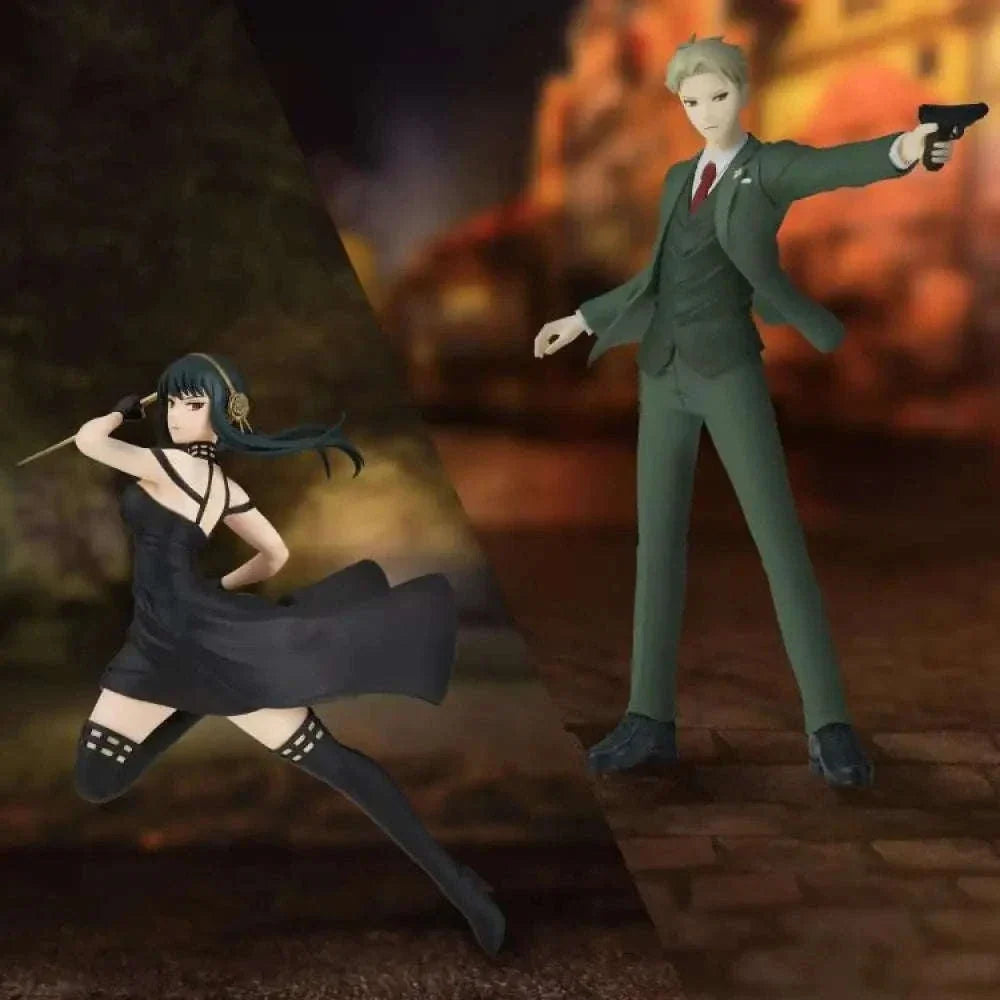 Loid Forger Yor Forger BANPRESTO Anime Figurines, Spy X Family Action Figures