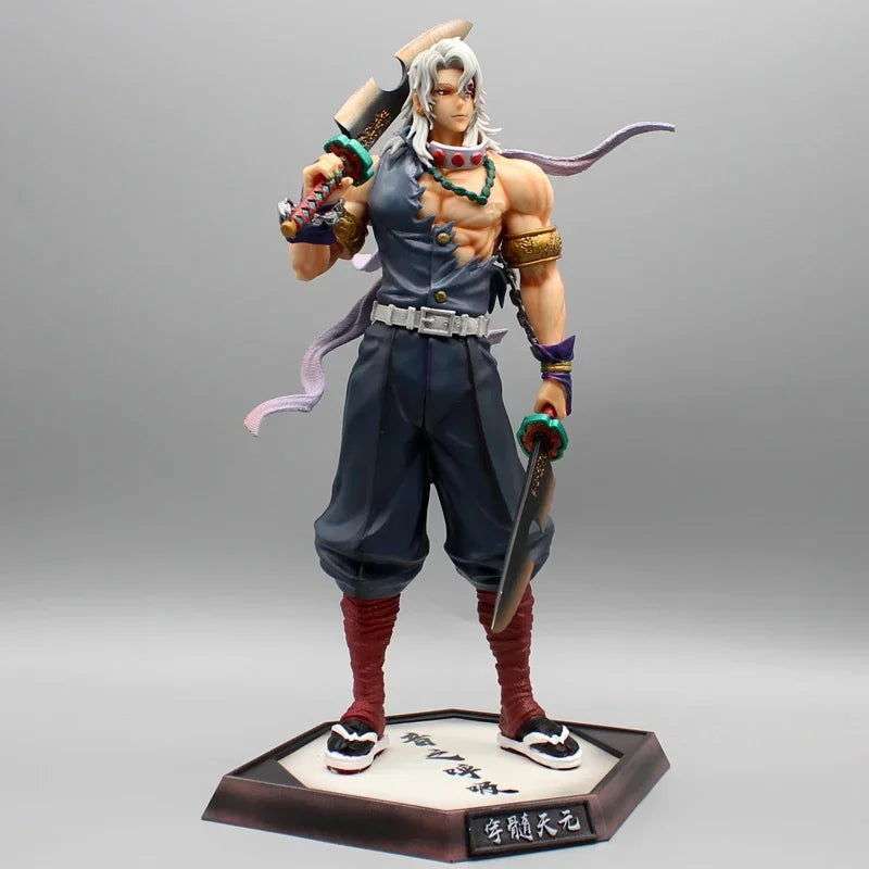 Tengen Uzui Demon Slayer Anime Figure, Sound Hashira Demon Slayer Kimetsu No Yaiba Figurines