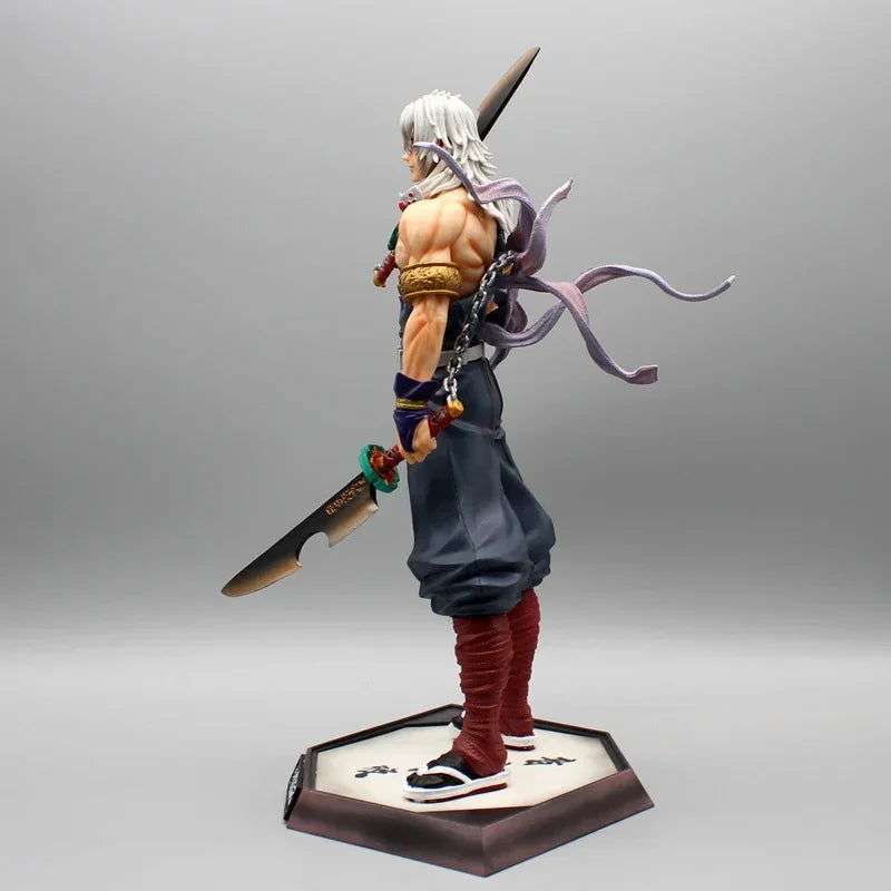 Tengen Uzui Demon Slayer Anime Figure, Sound Hashira Demon Slayer Kimetsu No Yaiba Figurines