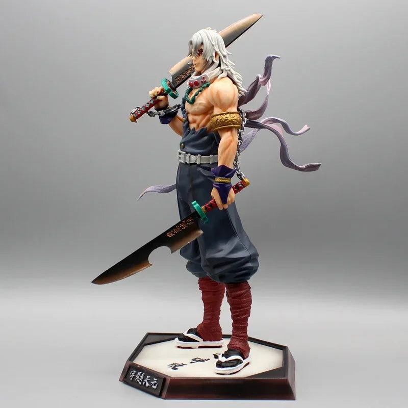 Tengen Uzui Demon Slayer Anime Figure, Sound Hashira Demon Slayer Kimetsu No Yaiba Figurines