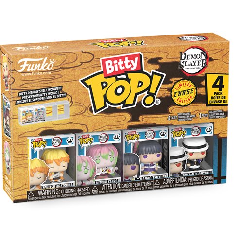 Demon Slayer Zenitsu Agatsuma Funko Bitty Pop! Mini-Figure 4-Pack - Specialty
