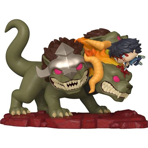 Solo Leveling Jinwoo Vs. Cerberus Deluxe Funko Pop! Vinyl Figure #2272