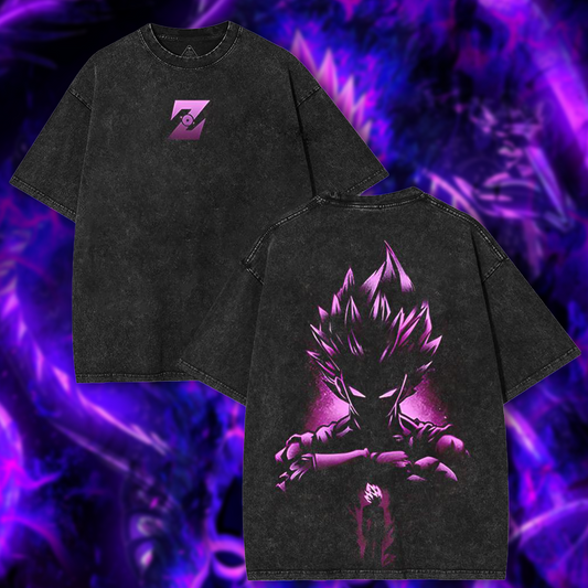Ultra Ego Vegeta Dragon Ball Super Washed T-shirt