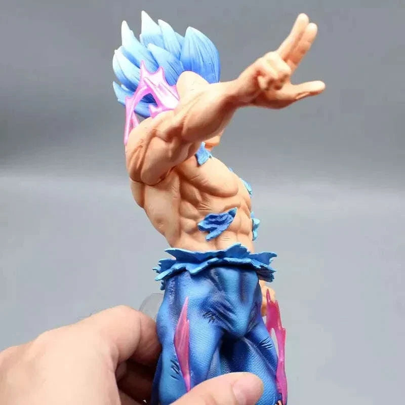 Vegeta Ultra Ego and Super Saiyan Blue Swappable Heads Anime Figure, Dragon Ball Z Action Figurines