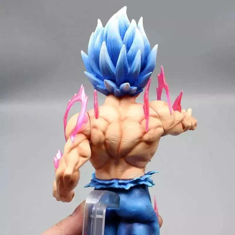 Vegeta Ultra Ego and Super Saiyan Blue Swappable Heads Anime Figure, Dragon Ball Z Action Figurines
