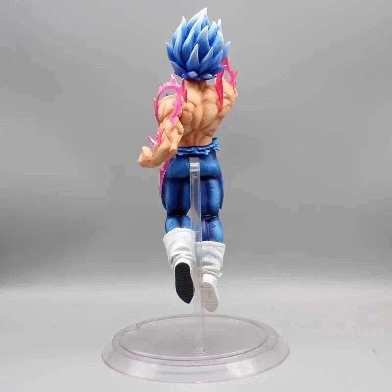 Vegeta Ultra Ego and Super Saiyan Blue Swappable Heads Anime Figure, Dragon Ball Z Action Figurines