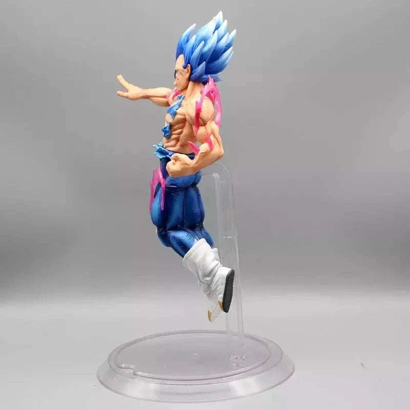 Vegeta Ultra Ego and Super Saiyan Blue Swappable Heads Anime Figure, Dragon Ball Z Action Figurines