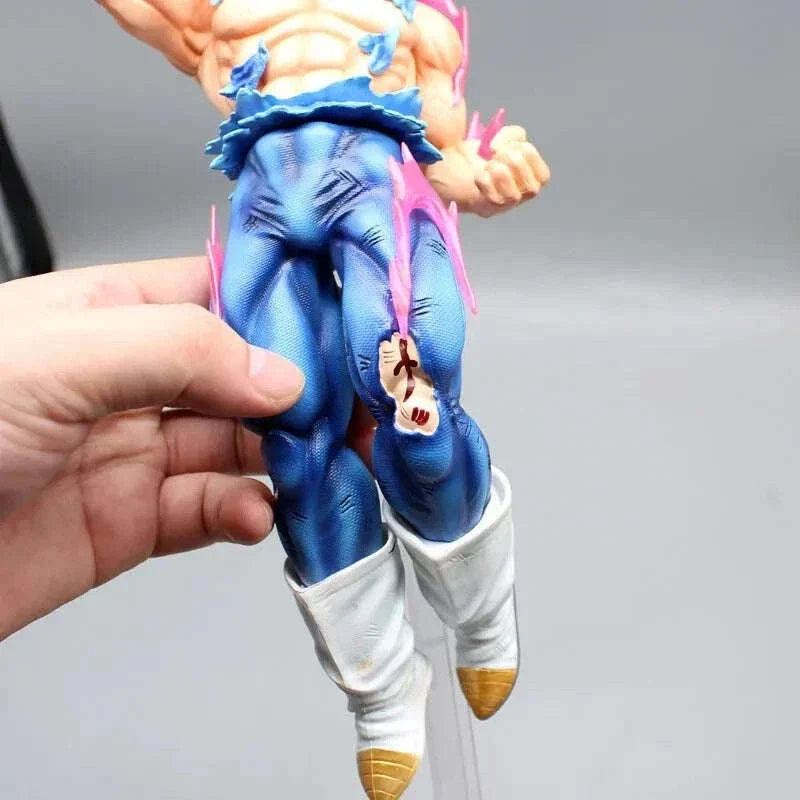 Vegeta Ultra Ego and Super Saiyan Blue Swappable Heads Anime Figure, Dragon Ball Z Action Figurines