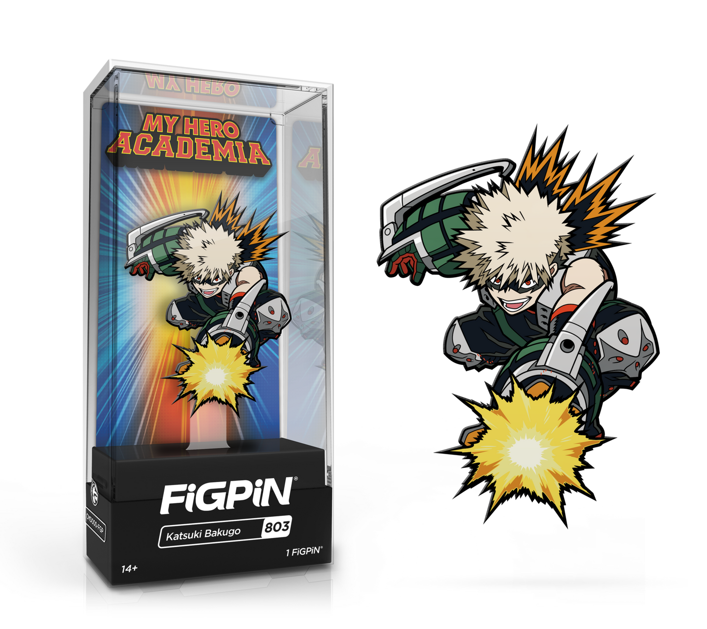 FiGPiN: My Hero Academia - Katsuki Bakugo (803)