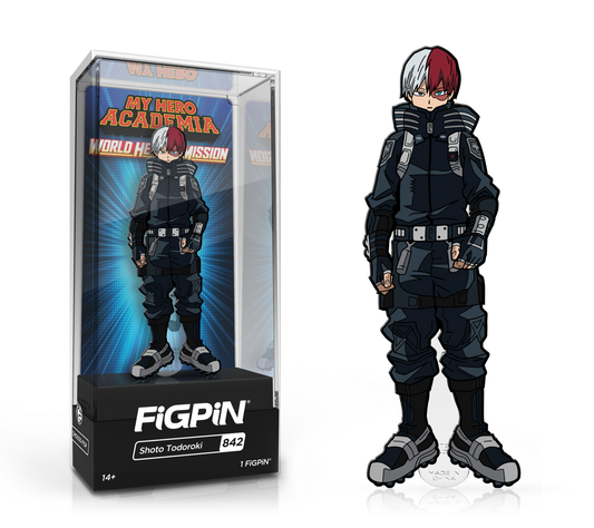 FiGPiN: My Hero Academia: World Heroes Mission - Shoto Todoroki (842)